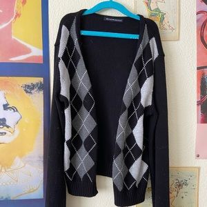 Super comfy Brandy Melville Argyle sweater